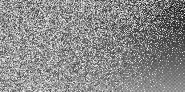 Silverglitter lyx mousserande konfetti. Spridningsmönster — Stock vektor