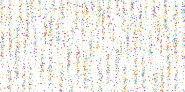 Şenlikli konfeti. Kutlama yıldızları. Neşeli bir şenlik