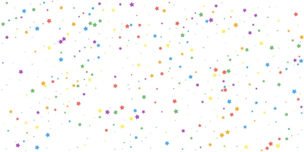 Confeti festivo. Estrellas de celebración. Estrellas alegres — Vector de stock