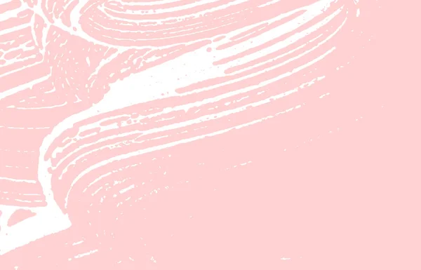 Grunge textur. Spännande rosa spår. Fantast — Stock vektor
