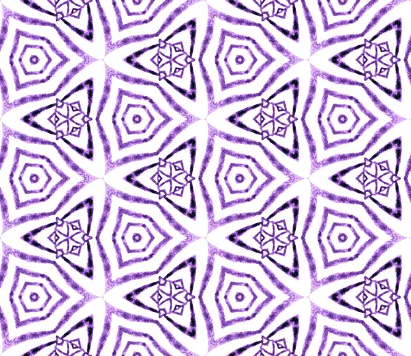 Patrón púrpura sin costura dibujado a mano. Mano dibujada wate —  Fotos de Stock