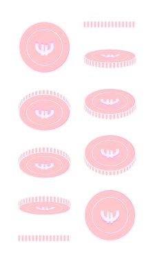 Avrupa Birliği Euro dönen sikkeler seti, animasyon 