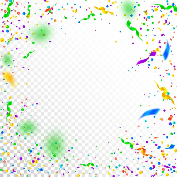 Flama ve konfeti. Renkli tinsel ve folyo r