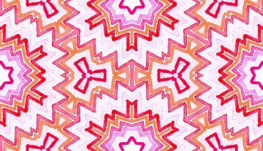 Pembe kırmızı Geometrik Suluboya. Lezzetli Kusursuz