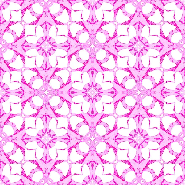 Roze medaillon naadloze patroon. — Stockfoto