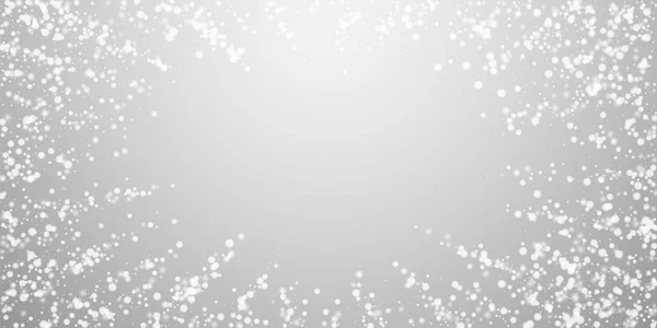 美丽的降雪圣诞背景。Subtl — 图库矢量图片