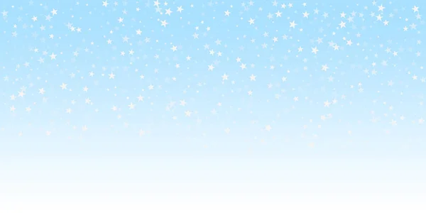 Cascata stelle cadenti sfondo di Natale. Sottile — Vettoriale Stock