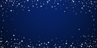 Yılbaşı arka planında rastgele düşen yıldızlar. İnce. 