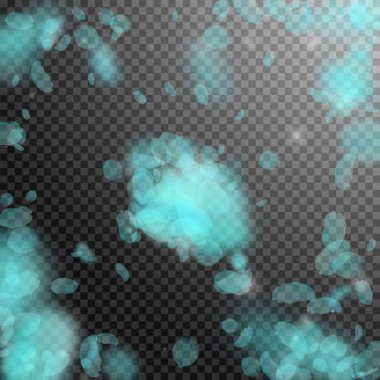 Turkuaz çiçek yaprakları dökülüyor. Asıl rom