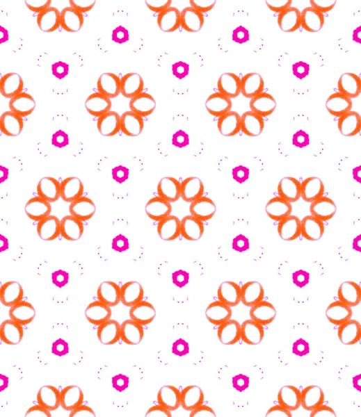 Pink circles seamless pattern. Hand drawn watercol — Stock Photo, Image