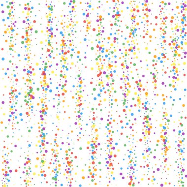 Şenlikli konfeti. Kutlama yıldızları. Neşeli bir şenlik