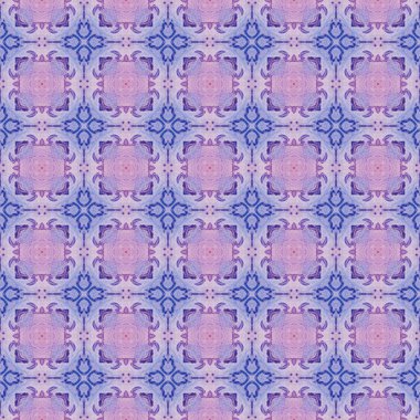 Kırmızı mavi kontrol allover dikişsiz desen. El dr