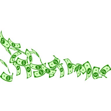 Amerikan dolarları düşüyor. Yüzen Amerikan doları. 