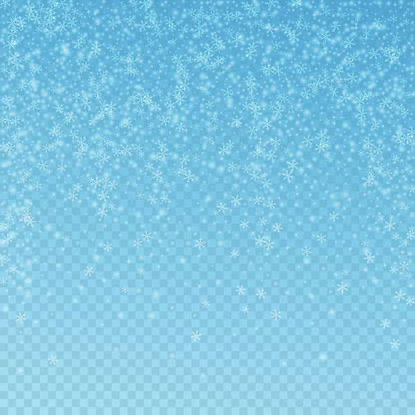 Bella neve incandescente sfondo di Natale. Sottotitoli — Vettoriale Stock