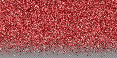 Kırmızı altın parıltılı lüks konfeti. Scatte