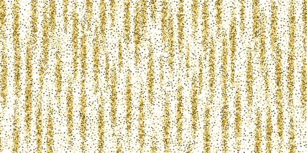 Triangles d'or paillettes luxe confettis étincelants. — Image vectorielle