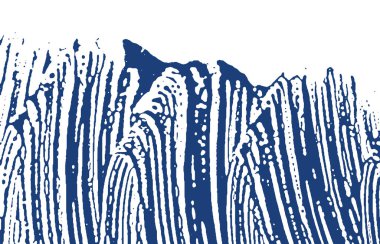 Grunge dokusu. Üzüntü çivit pürüzü. Elega