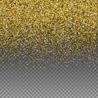 Altın üçgenler lüks konfeti parlıyor.. 