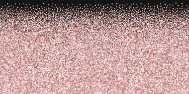 Pembe altın parıltılı lüks konfeti. Scatt.