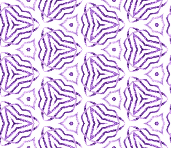 紫色のハンドドローシームレスパターン。手描きのワット — ストック写真