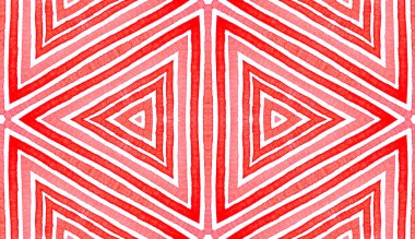 Pembe kırmızı Geometrik Suluboya. Lezzetli Kusursuz