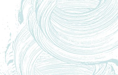 Grunge dokusu. Üzücü mavi iz. Nefes al.