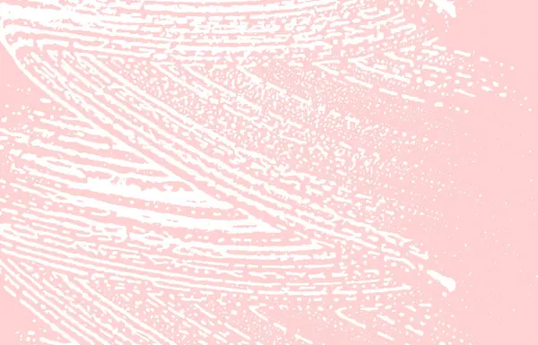 Textura grunge. Traço áspero rosa angustiante. Gracefu. — Vetor de Stock