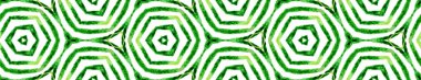 Yeşil handdrawn Dikişsiz Kenarlık Kaydırma. Geometrik 
