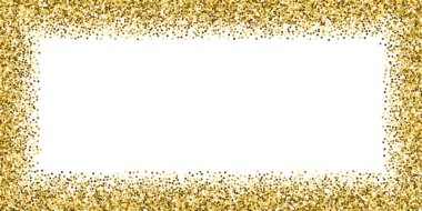 Yuvarlak altın parıltılı lüks konfeti. Dağılın