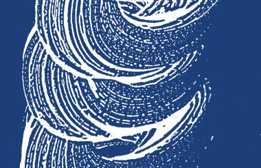 Grunge dokusu. Üzüntü çivit pürüzü. Ekstra