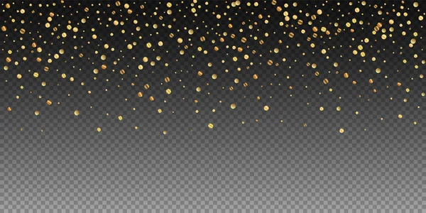 Nadir bulunan altın konfeti konfeti konfetisi. Kare