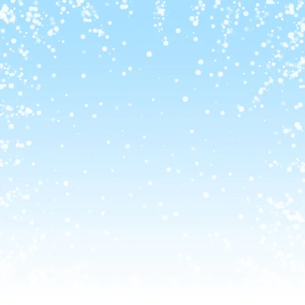 İnanılmaz yağan kar, Noel arkaplanı. İnce. — Stok Vektör