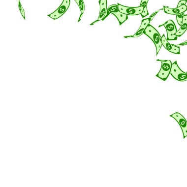 Amerikan dolarları düşüyor. Yüzen Amerikan doları. 