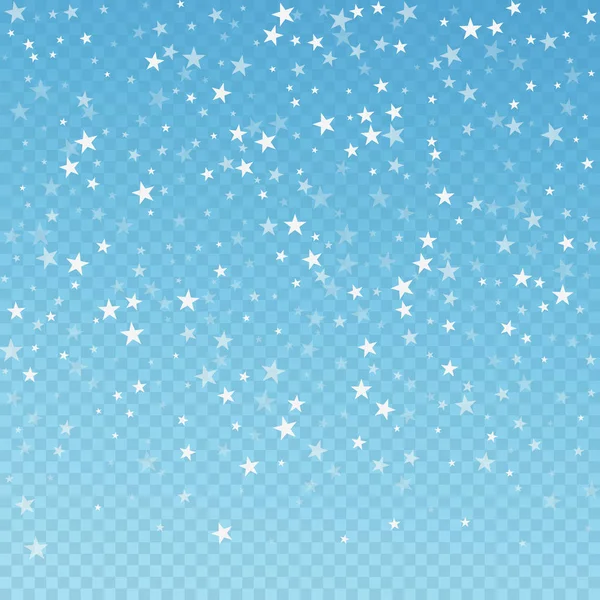 Estrellas que caen al azar Fondo de Navidad. Sutil — Vector de stock