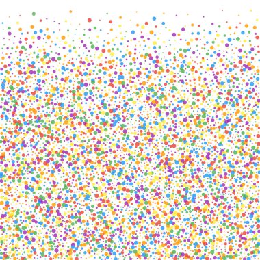 Şenlikli konfeti. Kutlama yıldızları. Neşeli bir şenlik