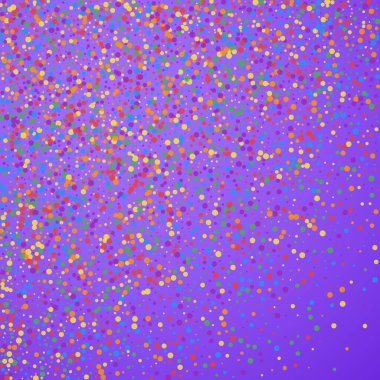 Şenlikli konfeti. Kutlama yıldızları. Neşeli bir şenlik