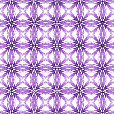 Suluboya yaz etnik sınır düzeni. Mor 