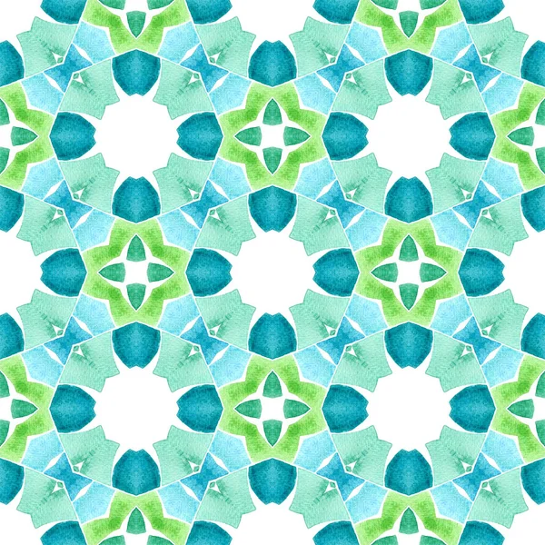 Design arabesco disegnato a mano. Bello verde — Foto Stock