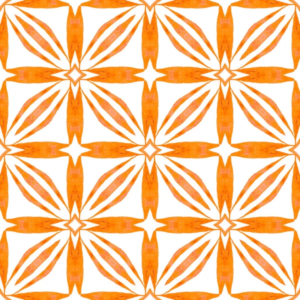 Azulejo orgánico. Naranja decente boho chic verano —  Fotos de Stock