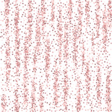 Pembe altın parıltılı lüks konfeti. Scatt.