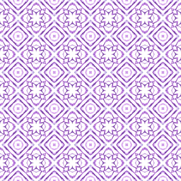 Акварель Chevron. Пурпурный талисман — стоковое фото