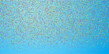 Şenlikli konfeti. Kutlama yıldızları. Renkli konfeksiyon