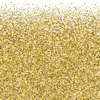 Altın üçgenler lüks konfeti parlıyor.. 