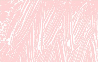 Grunge texture. Distress pink rough trace. Flawles clipart