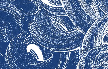 Grunge dokusu. Üzüntü çivit pürüzü. İstisna