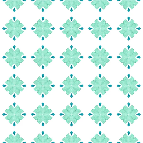 Tropical seamless pattern.  Green uncommon boho — Stock Photo, Image