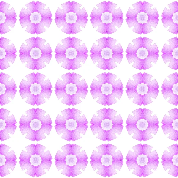 縞模様の手描きの境界を繰り返します。紫クール — ストック写真