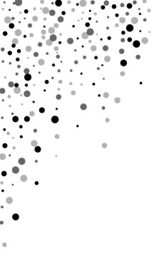 Rastgele siyah noktalar. Karanlık noktalar dağılıyor.