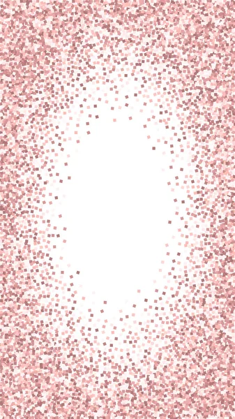 Confettis étincelants luxe or rose paillettes. Scatt — Image vectorielle
