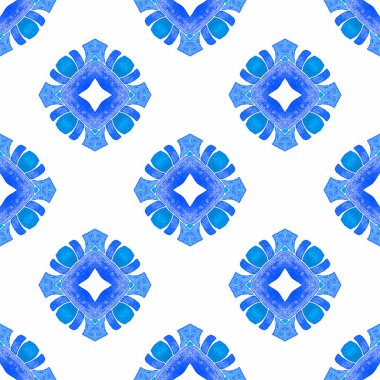 Suluboya madalyonu, kusursuz sınır. Mavi 